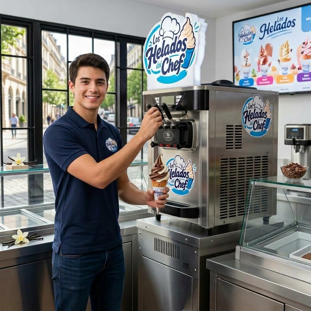 Helados gourmet del Chef
