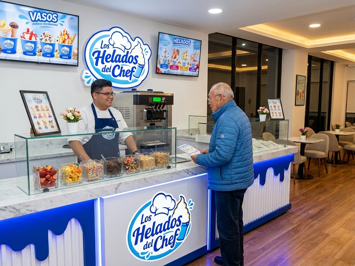 Estación de helados
